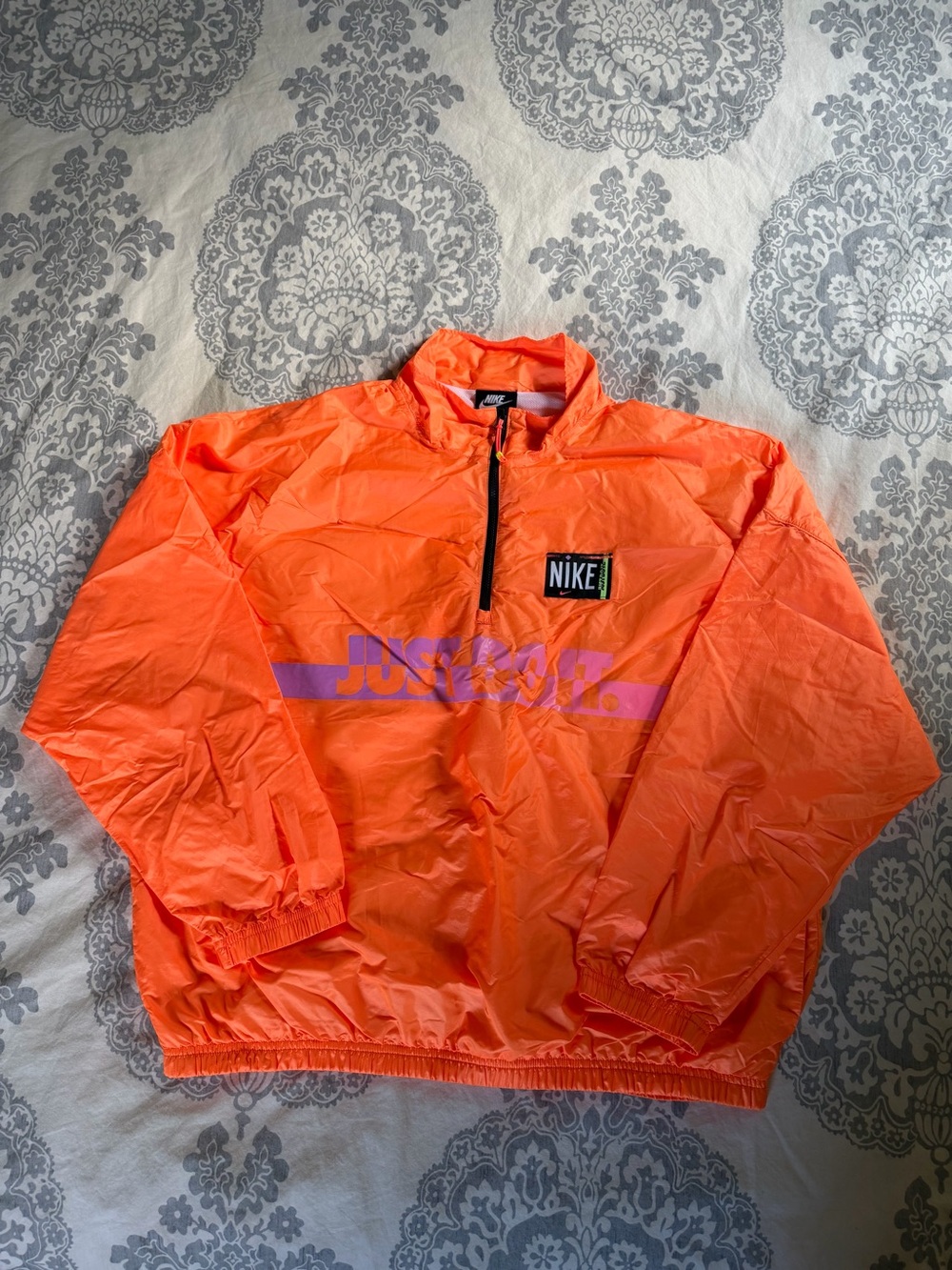 Women’s Nike Orange Windbreaker Jacket